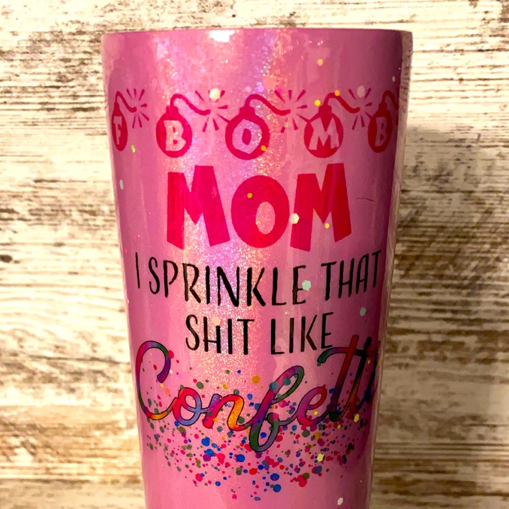 F Bomb Mom Tumbler
